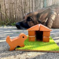 Teifoc Steinbaukasten Hundehütte 1002