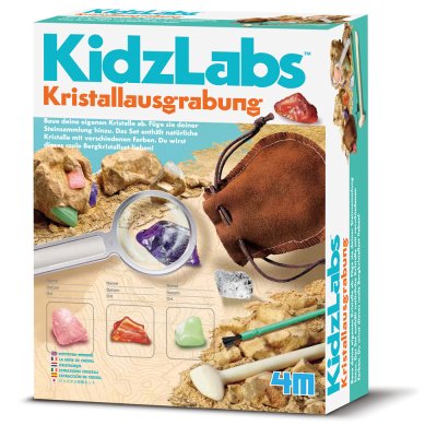 4M KidzLabs Kristallausgrabung