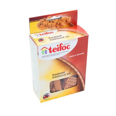 Teifoc Ziegelstein rot - 32 Stück