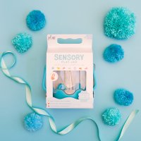 glo Pals Sensorisches Spielgefäß blau