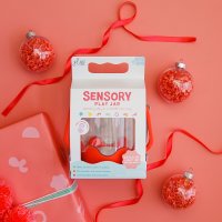 glo Pals Sensorisches Spielgefäß rot