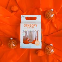 glo Pals Sensorisches Spielgefäß orange