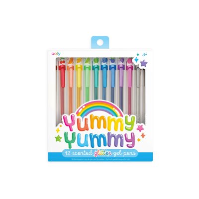 Ooly Yummy Yummy 12 Duftende Glitzer-Gelstifte