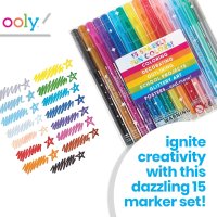 Ooly Rainbow 12 Glitzermarker