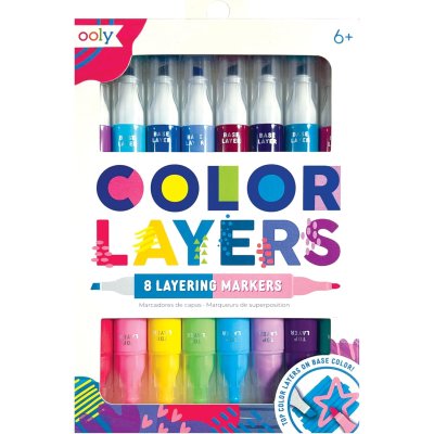 Ooly Color Layers 8 Doppelseitige Schichtmarker