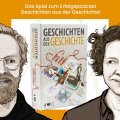 Folgt dem roten Faden, Das Brettspiel zum Erfolgspodcast Geschichten aus der Geschichte, 2-4 Spieler, Ab 10 Jahren, Strategisches Gesellschaftsspiel