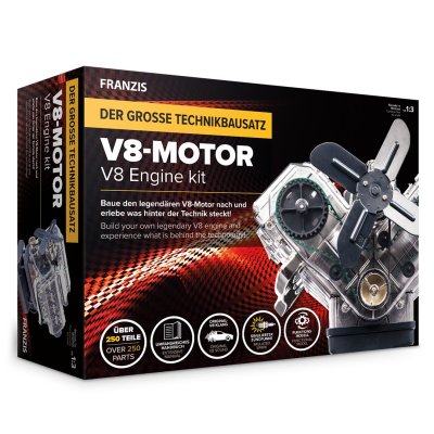 Franzis V8-Motor Bausatz