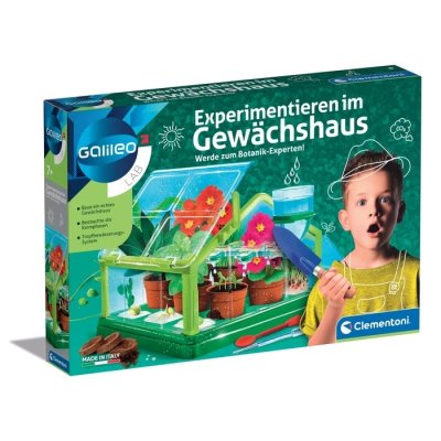 Clementoni Experimentieren im Gewächshaus