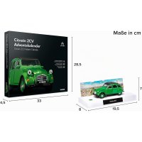 Franzis Adventskalender Citroen 2 CV Ente - grün